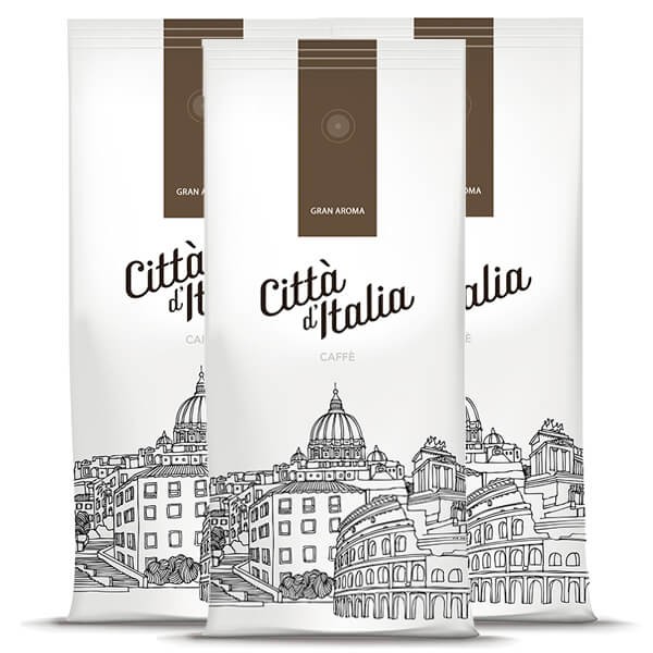 Kawa ziarnista Citta d'Italia Gran Aroma