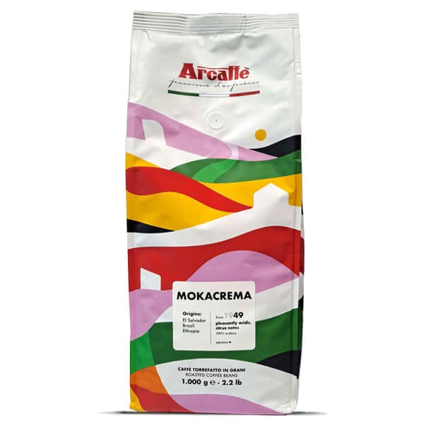 Kawa ziarnista Arcaffe Mokacrema 100%