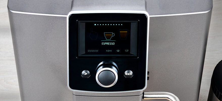 Ekspres Nivona 821 - wyświetlacz