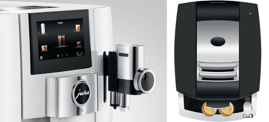 Ekspres JURA J8 design