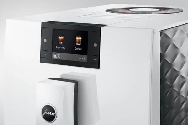 Ekspres do kawy JURA C9 Piano White ekran
