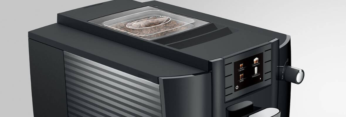 Ekspres do kawy JURA E6 Piano Black design