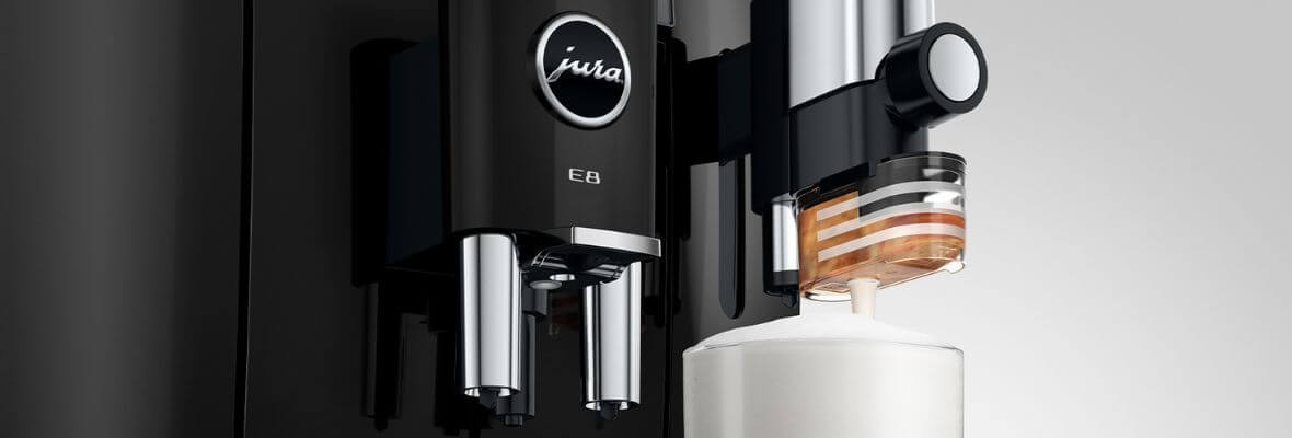 Ekspres do kawy JURA E8 Piano Black ED