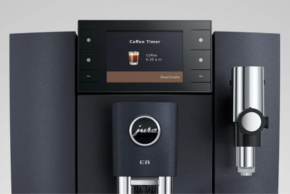 Ekspresdo kawy JURA E8 ED Cosmic Black timer