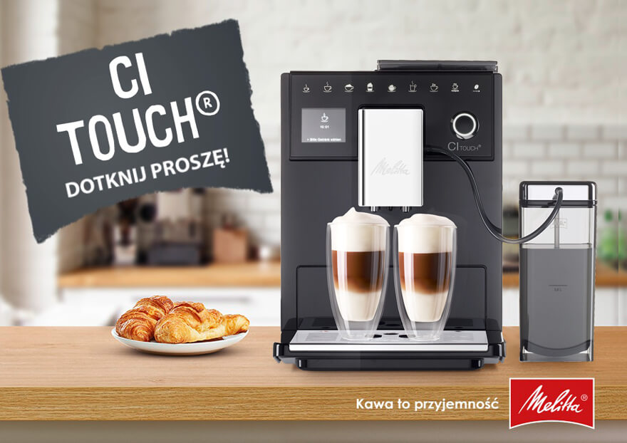 Ekspres do kawy Melitta CI Touch czarny 